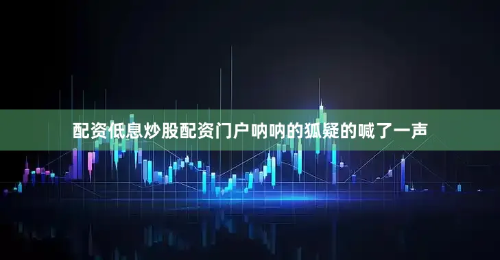 配资低息炒股配资门户呐呐的狐疑的喊了一声